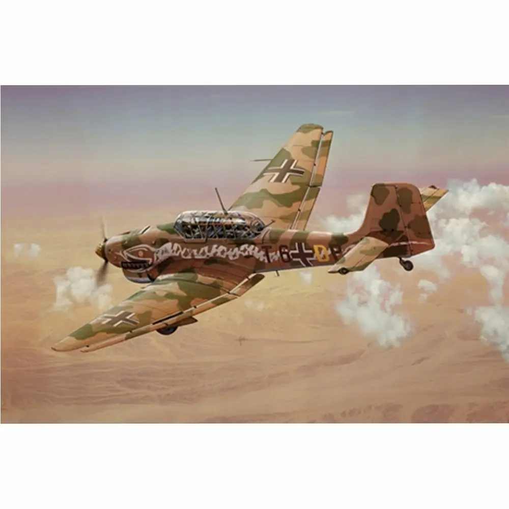 Maquette avion : Junkers Ju87B Stuka - Italeri - Rue des Maquettes